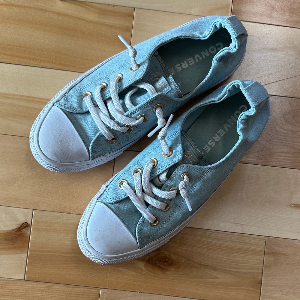 Converse light Aqua Canvas Sneakers